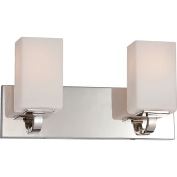 Image for Nuvo Lighting® Vista 15.5 in. 2-Light Incandescent Bath Vanity Fixture from HD Supply