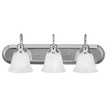 Image for Sea Gull Lighting® Windgate 24.25 in. 3-Light 27W LED Bath Vanity Fixture (Chrome) from HD Supply