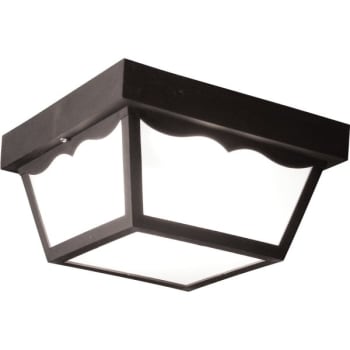 Image for 10.25 In 22 Watt Led Ceiling Fixture (Black) from HD Supply