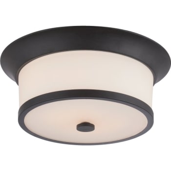 Image for Nuvo Lighting® Mobili 2-Light Incandescent Flush Mount Light (Aged Bronze) from HD Supply