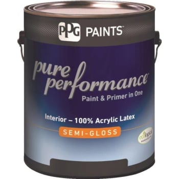 Image for PPG Architectural Finishes Floor And Porch Water-Borne Alkyd Paint, Gloss White from HD Supply