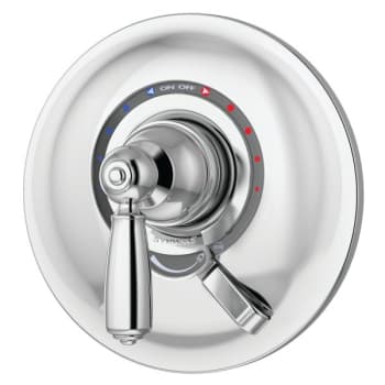 Image for Symmons Allura Valve Trim In Chrome Lever Handle, Integral Volume Control Handle from HD Supply