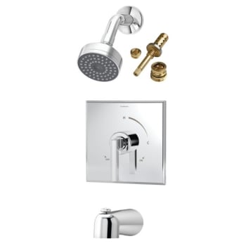 Image for Symmons Duro Rebuild Trim Kit In Chrome Fits Any Temptrol Tub/Shower Valve from HD Supply