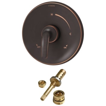 Image for Symmons Elm Rebuild Trim Kit In Seasoned Bronze Fits Any Temptrol Valve from HD Supply