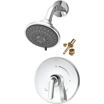 Image for Symmons Elm Rebuild Trim Kit In Chrome Fits Any Temptrol Shower Valve from HD Supply