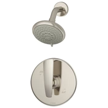 Symmons Naru Shower Valve Trim In Satin Nickel With Lever Handle