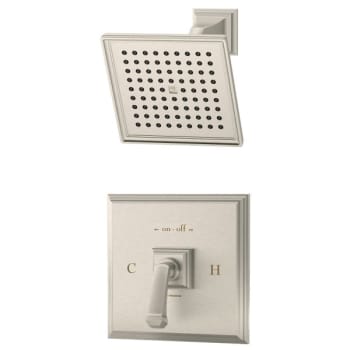 Symmons Oxford Shower Trim In Satin Nickel 2.5 GPM With Lever Handle