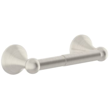 Symmons Unity Satin Nickel Toilet Paper Holder With Universal Mounting Hardware