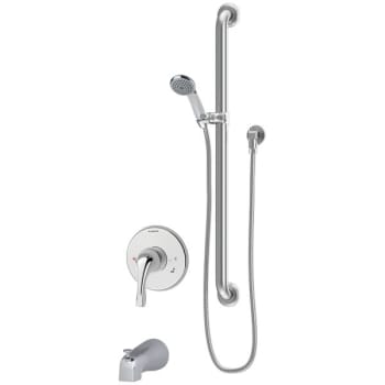 Symmons® Origins™ Tub and Hand Shower System, 2.5 GPM, Chrome