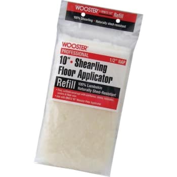Image for Wooster RR612 10" Shearling Lambskin Floor Applicator Refill, Package Of 10 from HD Supply