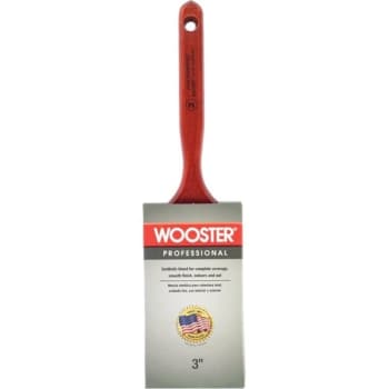 Image for Wooster J4102 3" Super/pro Badger Flat Sash Paint Brush, Package Of 6 from HD Supply