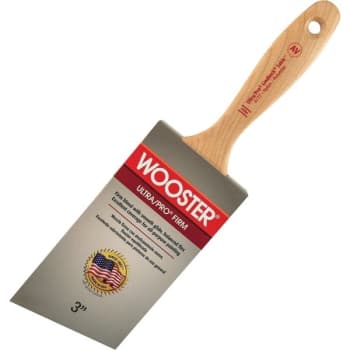 Image for Wooster 3" Ultra/Pro Lindbeck Sable Firm Angle Sash Varnish Brush, Package Of 6 from HD Supply