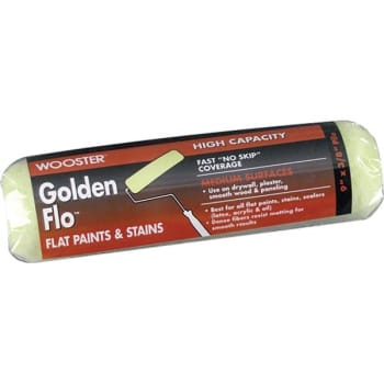 Image for Wooster Rr660 9" Golden Flo 3/8" Nap Roller Cover, Package Of 12 from HD Supply