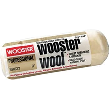 Image for Wooster Rr632 18" Lambswool 1/2" Nap Roller Cover, Package Of 6 from HD Supply