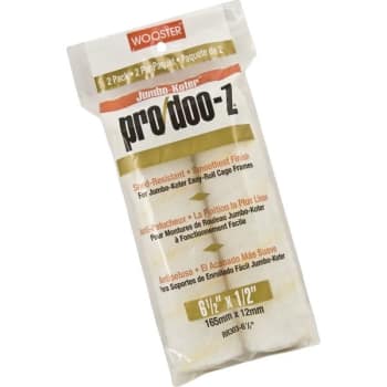 Image for Wooster 6-1/2" Jumbo-Koter Pro/Doo-Z Mini Roller Cover, 1/2" Nap, Package Of 12 from HD Supply