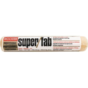 Image for Wooster R239 14" Super/Fab 3/8" Nap Roller Cover, Package Of 6 from HD Supply