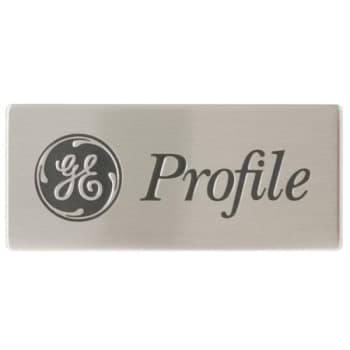 Image for General Electric Replacement Name Plate For Refrigerator, Part# WR04X10161 from HD Supply