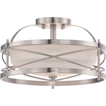 Image for Satco® 60/5331 Ginger 14 In. Incandescent Semi-Flush Mount Light from HD Supply