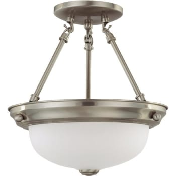 Image for Satco® 11.3 in. Incandescent Semi-Flush Mount Light from HD Supply