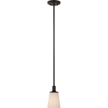 Image for SATCO® Nuvo Forest Bronze Laguna One-Light Mini Pendant With White Glass from HD Supply