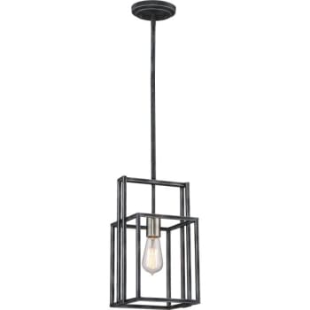 Image for Satco® Nuvo Iron Black One-Light Mini Pendant from HD Supply