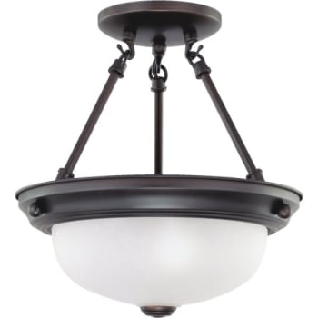 Image for Satco® 60/3148 11.3 In. Incandescent Semi-Flush Mount Light from HD Supply
