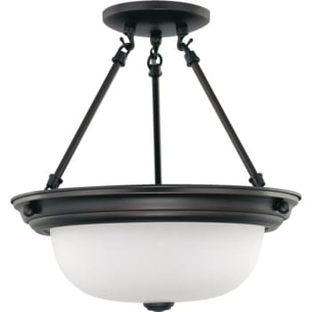 Image for Satco® 60/3149 Incandescent Semi-Flush Mount Light from HD Supply