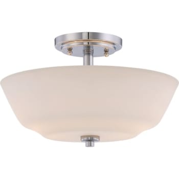 Image for Satco® Willow Incandescent Semi-Flush Mount Light from HD Supply