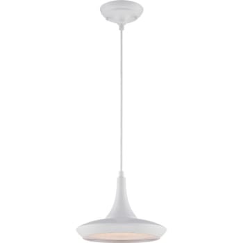Image for SATCO® Nuvo White Fantom LED Colored Pendant With Rayon Wire from HD Supply
