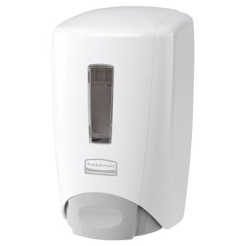 Rubbermaid Flex Wall-Mount Push-Style Liquid/Foam Hand Soap Dispenser (10-Pack) (White)