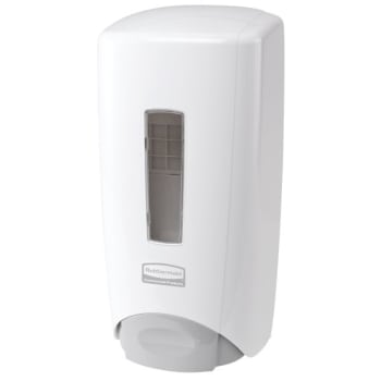 Rubbermaid Flex Wall-Mount Push-Style Liquid Hand Soap Dispenser (10-Pack) (White)