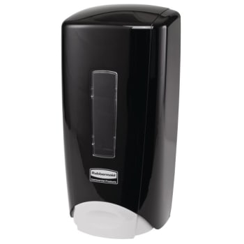 Rubbermaid Flex Wall-Mount Manual Push-Style Foam/Liquid Hand Soap Dispenser (10-Pack) (Black)