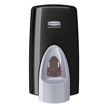 Image for Rubbermaid Commercial Push-Style Foam Skin Care Black Hand Soap Dispenser (10-Pack) from HD Supply