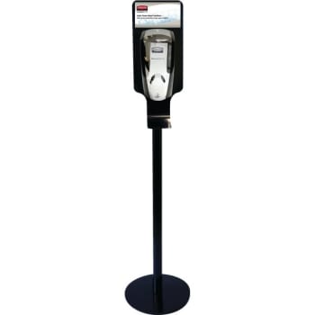Image for Rubbermaid Hand Sanitizer Station Metal Stand Only (Black) from HD Supply