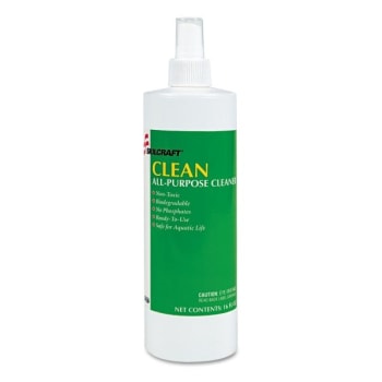 Image for Skilcraft Clean All Purpose Cleaner Fragrance Free Alkaline Base 16 Oz from HD Supply