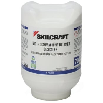 Image for Skilcraft Bio+ Flatware Pre-Soak 8 Lb Bottle from HD Supply