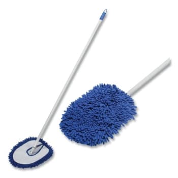 Image for Skilcraft Microfiber Dust Mop W/handle 13 X 10 Microfiber Head 48" Handle from HD Supply