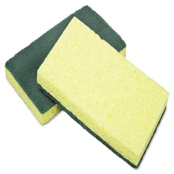 Image for Skilcraft Cellulose Scrubber Sponge 3.25 X 6.25 0.75" Thick Yellow/green from HD Supply