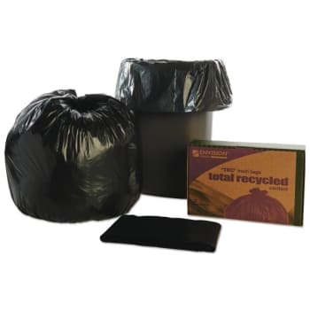Image for Skilcraft Recycled Content Liners 33 Gal 1.5 Mil 33" X 40" Black/brown from HD Supply