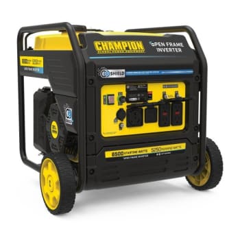Image for Champion® 6500-Watt Rv Ready Open Frame Inverter Generator With Co Shield from HD Supply