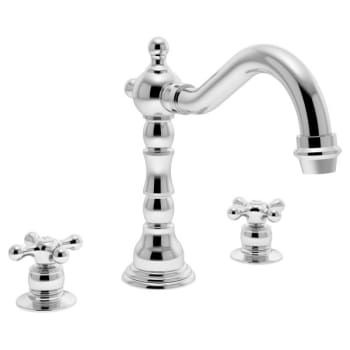 Image for Symmons® Carrington™ Roman Tub Faucet, 6" Spout, Polished Chrome, 2 Handles from HD Supply
