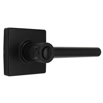 Image for Shield Security Modern Privacy Door Lever (Matte Black) (6-Pack) from HD Supply