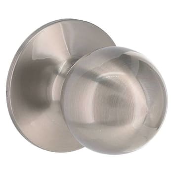Image for Shield Security Round Passage Door Knob (Satin Nickel) (6-Pack) from HD Supply