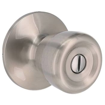 Image for Shield Security Tulip Privacy Door Knob (Satin Nickel) (6-Pack) from HD Supply