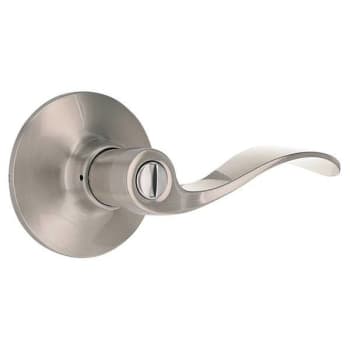 Image for Shield Security Wave Privacy Door Lever (Satin Nickel) (6-Pack) from HD Supply