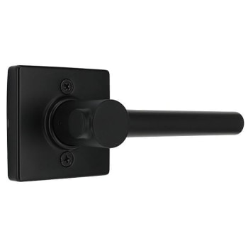 Image for Shield Security Modern Dummy Door Lever (Matte Black) from HD Supply