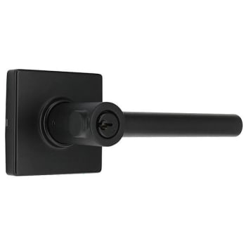 Shield Security Modern Entry Door Lever (Matte Black)