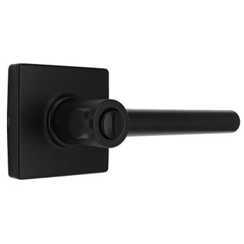 Image for Shield Security Modern Privacy Door Lever (Matte Black) from HD Supply