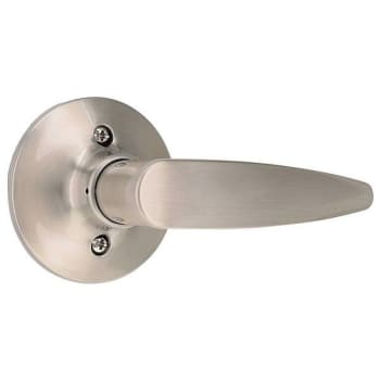 Image for Shield Security Straight Dummy Door Lever (Satin Nickel) from HD Supply