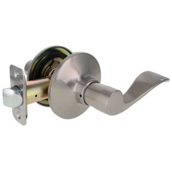 Image for Shield Security Wave Passage Door Lever (Satin Nickel) from HD Supply